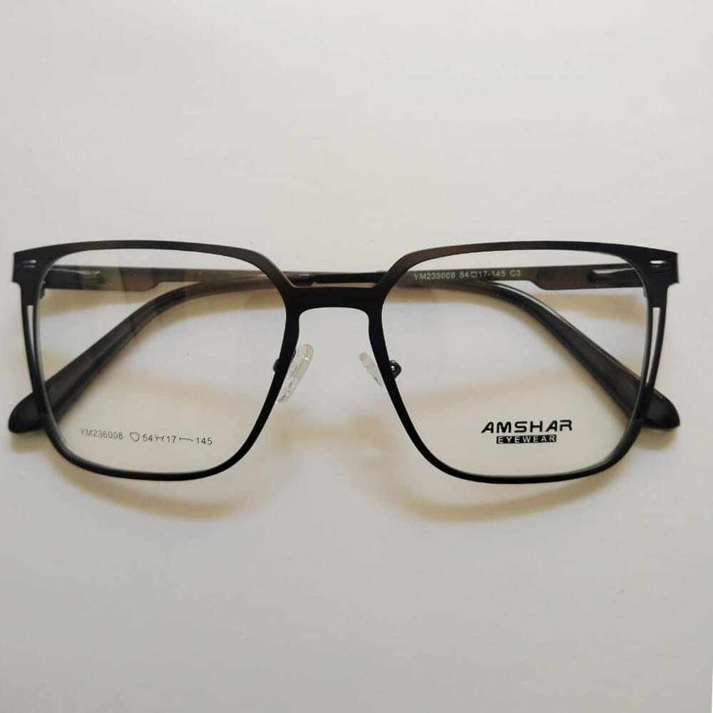 lente optico metálico de hombre / lmh023