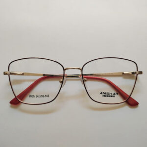 lentes opticos metálicos de mujer / lmm020