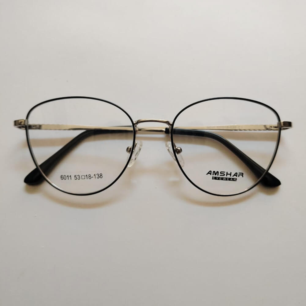 lentes opticos metálicos de mujer / lmm020