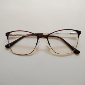 lentes opticos metálicos de mujer / lmm020