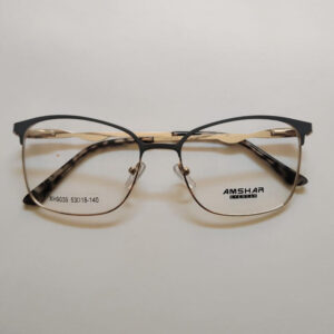 lentes opticos metálicos de mujer / lmm020