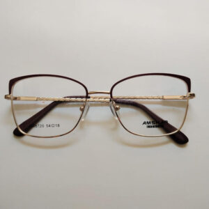 lentes opticos metálicos de mujer / lmm020