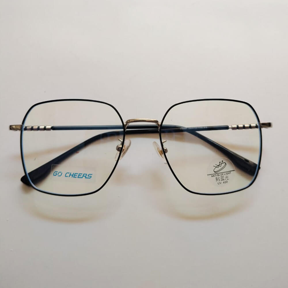 lentes opticos metálicos de mujer / lmm020