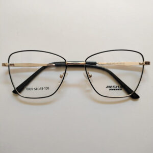 lentes opticos metálicos de mujer / lmm020