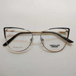 lentes opticos metálicos de mujer / lmm020