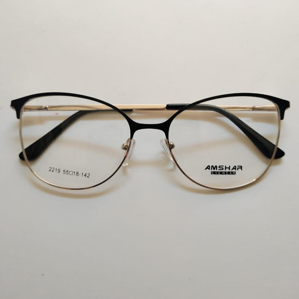 lentes opticos metálicos de mujer / lmm020