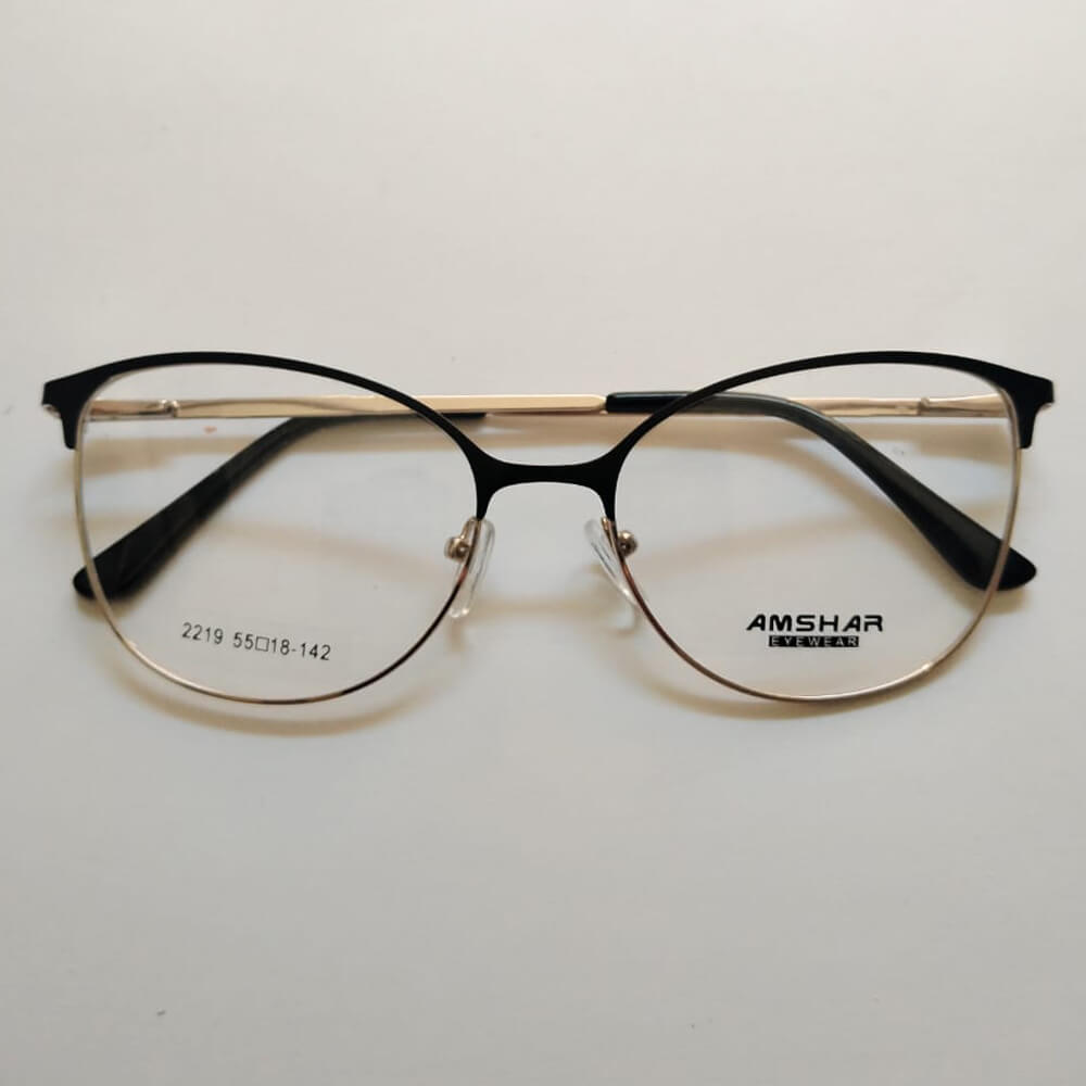 lentes opticos metálicos de mujer / lmm020