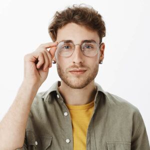 Lentes Opticos Metálicos de Hombre